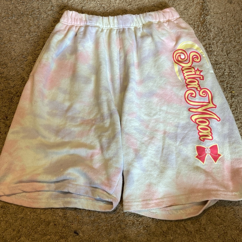 Sailor moon knee length shorts